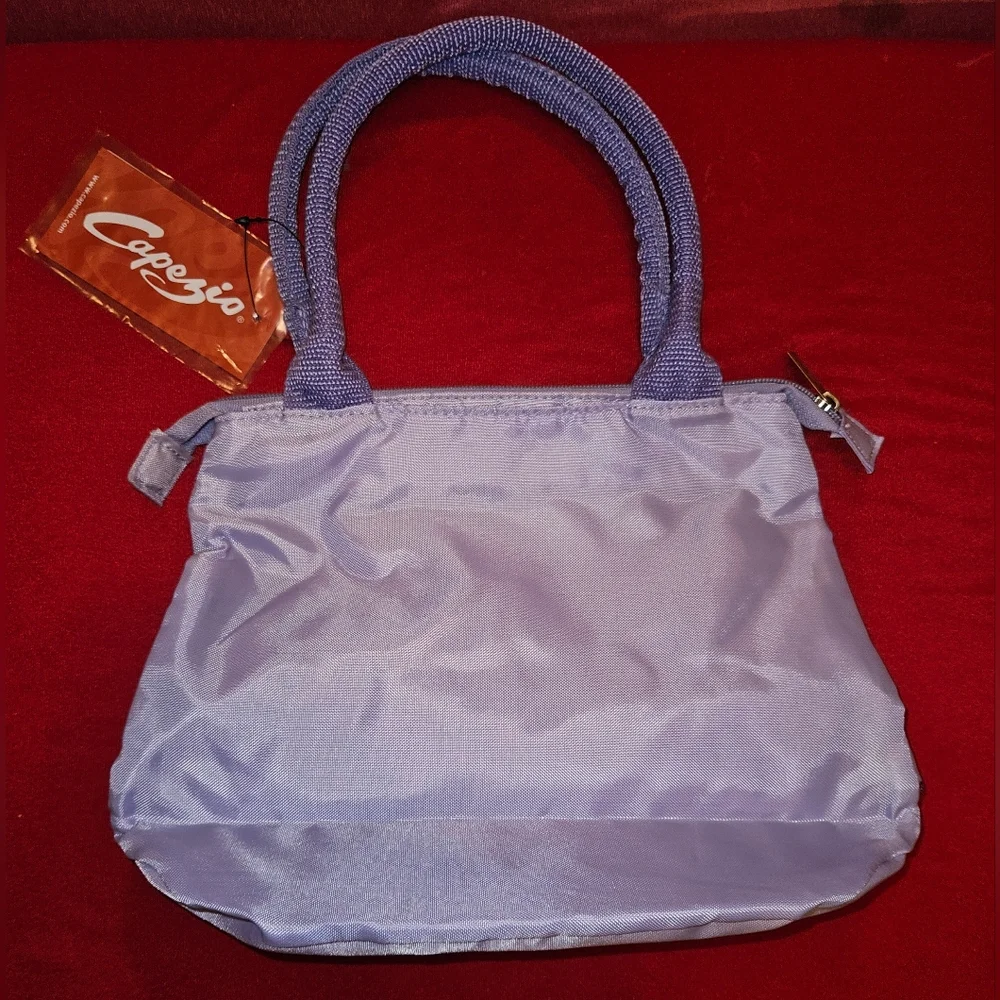 Capezio B74C Lavender Ruffle Dance Bag 9x12x5